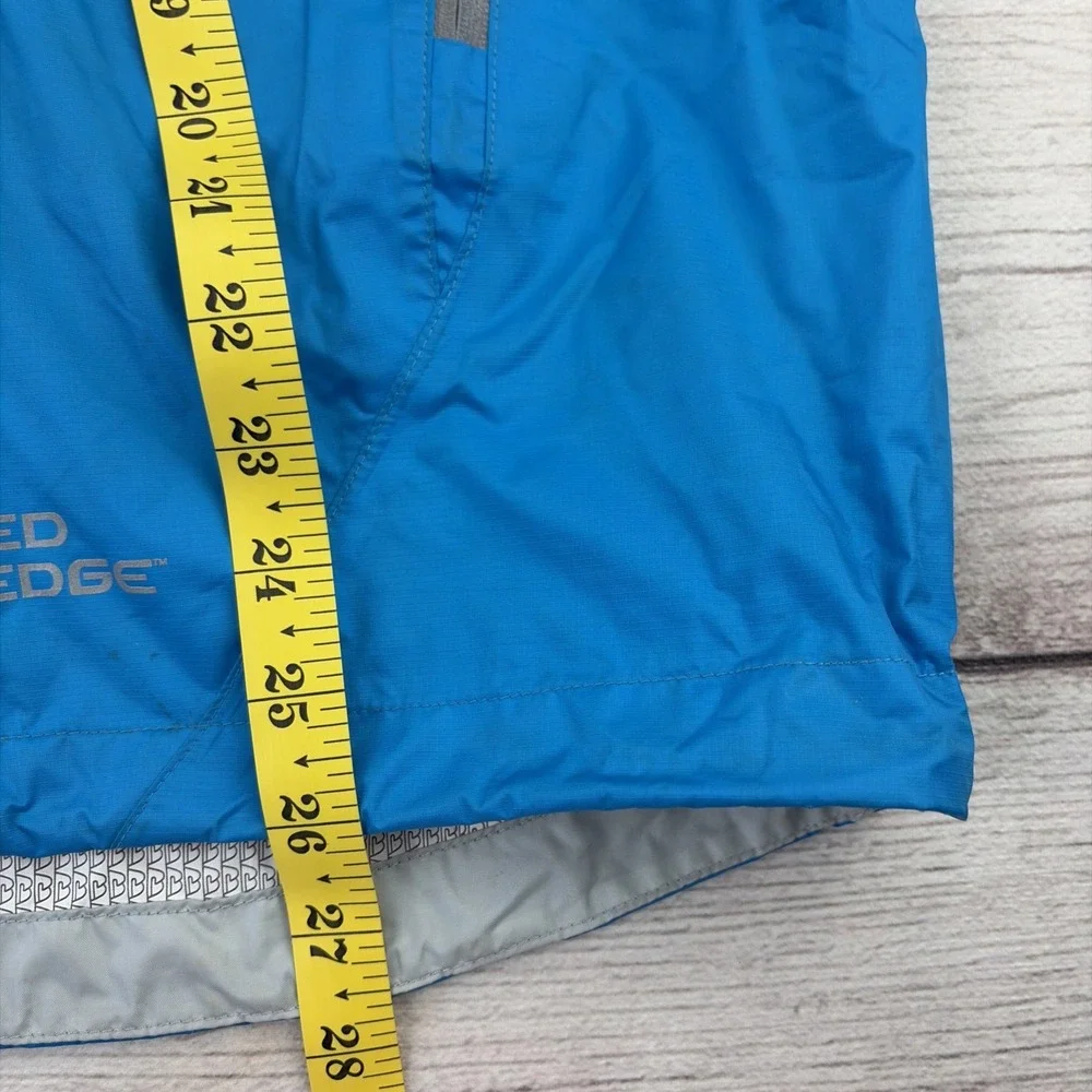 Red Ledge Men's S Blue Windbreaker Rain Jacket Hooded Waterproof Gorpcore Vented